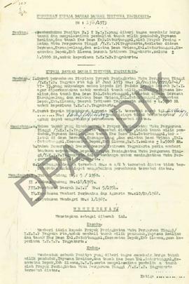 Surat Keputusan Gubernur Kepala DIY No. 34/1973 tanggal 12 September 1973 tentang pembentukan P3D...