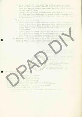 Surat Keputusan Gubernur DIY No. 1/Id2/KPTS/1982 tentang  pemberian ijin penjualan/pelepasan seba...