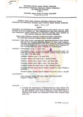 Keputusan Kepala BP-7 Provinsi Daerah Istimewa Yogyakarta Nomor : 188.43/1398 Tentang Pembentukan...