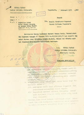 Instrusi Menteri Tenaga Kerja Transmigrasi dan Koperasi No 02/inst/men/1975 tentang pembelian gab...