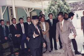 Penjabat Gubernur DIY Sri Paduka Paku Alam VIII menerima kunjungan Presdir Kramayuda Tiga Berlian...