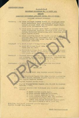 Keputusan Pemerintah Nomor : 33 Tahun 1964 tentang pemberian tunjangan lauk-pauk kepada Pegawai N...