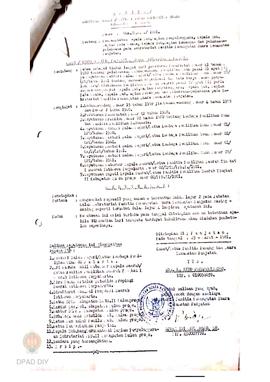 Keputusan Camat/Ketua Panitia Pemungutan Suara Kecamatan Panjatan No : Ola/PPS/1981 tentang Penga...