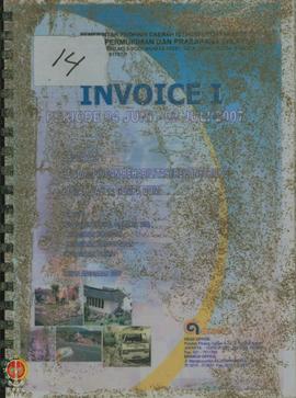 Invoice I - VI Kegiatan Pendampingan Rehabilitasi/Rekonstruksi Rumah Pasca Gempa Bumi, Tahun Angg...