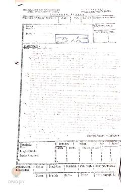 Surat Kawat Mendagri/Ketua LPU No.34/15/RDG/1981 tanggal 8-3-1982 kepada Gubernur/Ketua PPD I se-...