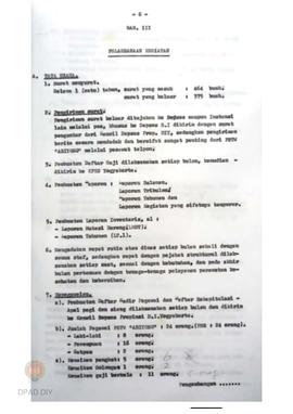 Laporan Tahunan 1997/1998 Panti social Tresna  werdha “Abiyoso”  Yogyakarta