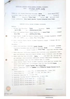 Surat Keputusan Gubernur Kepala Daerah DIY No. 34/Idz/KPTS/1986 Tanggal 20 Januari 1986 tentang P...