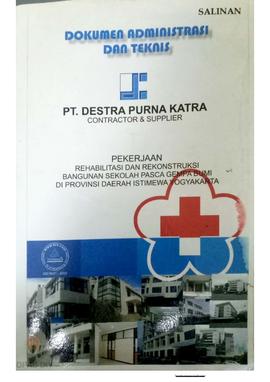 Salinan dokumen administrasi dan teknis PT. Deitra Purna Katra Contractor dan supplier pekerjaan ...