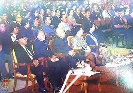 Pejabat Gubernur DIY Sri Paduka Paku Alam VIII Mendiknas Wardiman Djoyonegoro, Presiden Soeharto ...