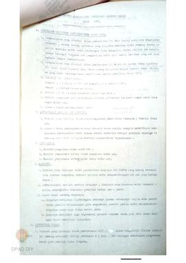 Surat Nomor 1408/Sospol/-/1982 tentang inventarisasi data – data Pemilu 1982 dari Kecamatan Galur