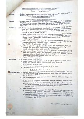 Surat Keputusan Gubernur Kepala Daerah DIY No. 3/Idz/KPTS/1981 tanggal 5 Juni 1981 tentang izin/ ...