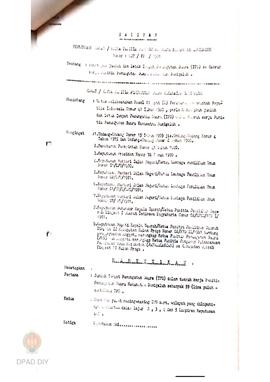 Keputusan Camat/Ketua Panitia Pemungutan Suara Kecamatan Samigaluh No: 007/PPS/1981 tentang Penet...