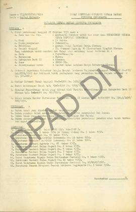 Surat Keputusan Gubernur Kepala  Daerah Istimewa Yogyakarta Nomor : 773/SK/HP/BPN/1991 tanggal 29...