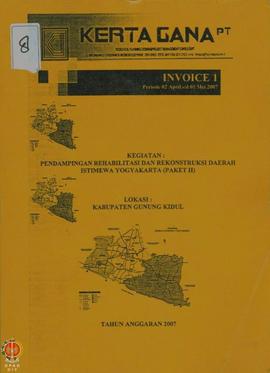 Laporan Pendampingan Rehabilitasi dan Rekonstruksi Daerah Istimewa Yogyakarta (Paket II) Invoice ...