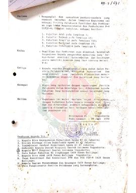 Surat Keputusan Rektor IAIN Sunan Kalijaga Yogyakarta Nomor: 56 Tahun 1995 tentang Pembentukan Pa...