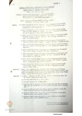 Surat keputusan Bupati, Ketua PPD TK Kabupaten Kulon Progo No. o1/PPD II/1982 tanggal 11 Januari ...