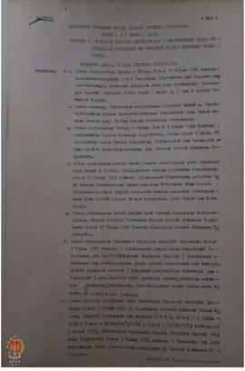 Salinan Instruksi Gubernur DIY no. 3/ Instr/ 1980 tentang penegasan kembali wewenang pertanggungj...