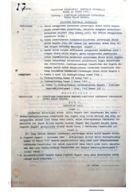 Peraturan Pemerintah RI No. 16 Tahun 1974 tentang Pelaksanaan penjualan rumah Negara