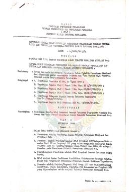 Keputusan Kepala BP-7 Provinsi Daerah Istimewa Yogyakarta Nomor : 188.43/601 Tentang Pembentukan ...