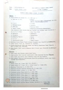 Surat Keputusan Gubernur KDH DIY No. 45/SK/HGB/DA/1987 tanggal 2 Pebruari 1987 tentang Gambar Sit...