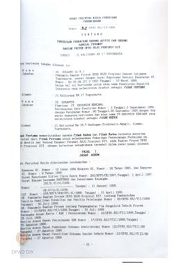 Surat perintah kerja pekerjaan perencanaan (SPK) nomor 32/OPRS.RSD/IX/1999 oleh CV Beringin Kenca...